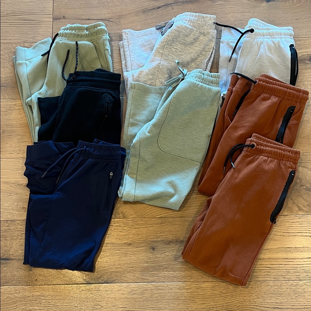 Kids Cozy Jogger Pants Set - Multicolor